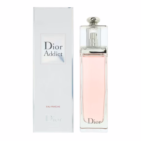 Dior Addict Eau Fraîche отблизо с елегантен и лек външен вид