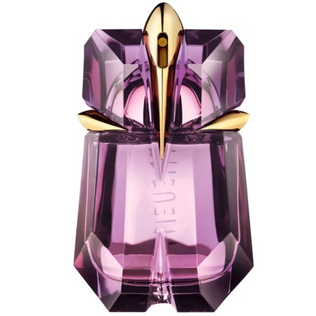Mugler Alien Eau de Toilette дамски парфюм в лилав флакон с елегантен дизайн
