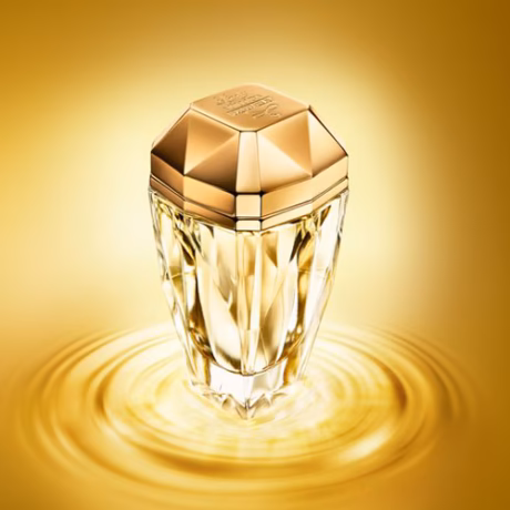 Rabanne Lady Million Eau My Gold аромат сияен златен флакон