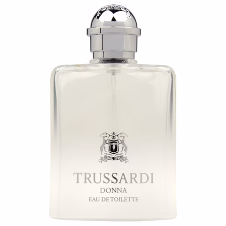 Trussardi Donna Eau de Toilette дамски парфюм – елегантен бял флакон със златни детайли