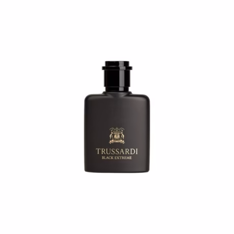 Флакон Trussardi Black Extreme – стилна тъмна визия със златни детайли