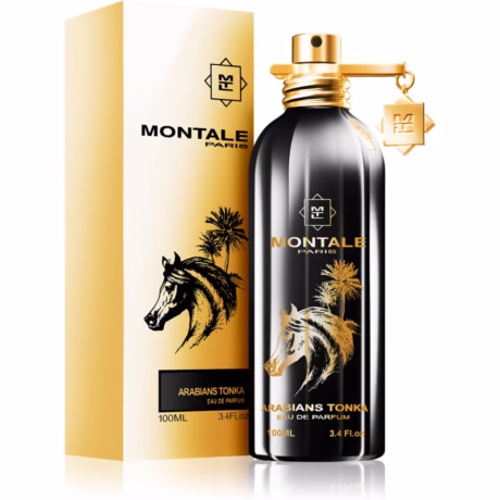 Флакон Montale Arabians Tonka с елегантен нишов дизайн и характерната метална бутилка