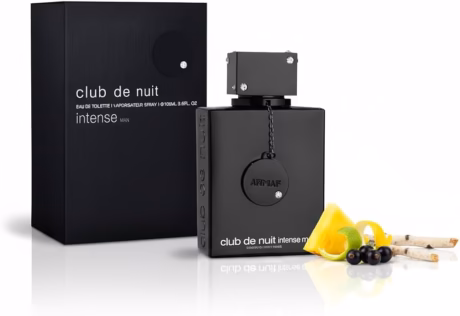 Armaf Club de Nuit Intense Man с емблематичен черен флакон и метални детайли