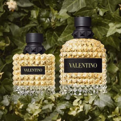Valentino Uomo Yellow Dream бутилка отблизо