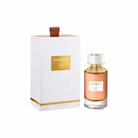 Boucheron Cuir de Venise кутия и флакон – нишов унисекс парфюм с луксозен дизайн