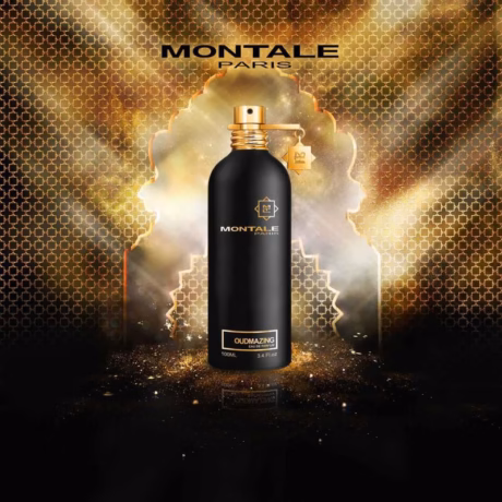 Montale Oudmazing нишов аромат върху елегантен фон