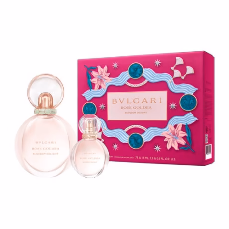 Bvlgari Rose Goldea Blossom Delight подаръчен комплект с елегантен розов флакон