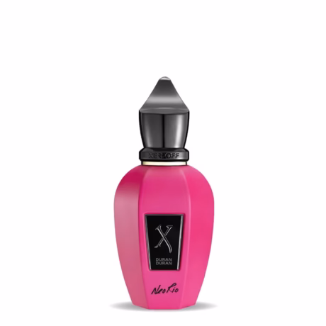 Xerjoff Duran Duran NeoRio Pink унисекс парфюм с артистичен розов флакон и луксозен дизайн