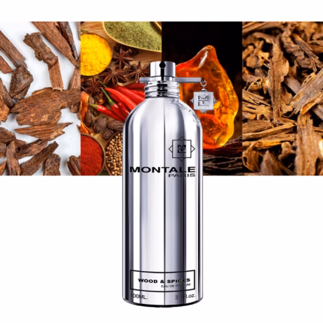 Montale Wood & Spices унисекс парфюм с метален флакон и луксозен дизайн