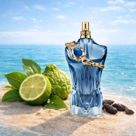 Флакон на Jean Paul Gaultier Le Beau Narcisse с отличителна визия