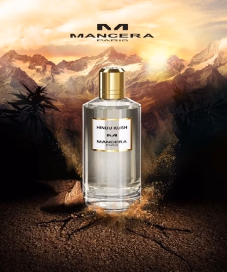 Детайлен изглед на флакона Mancera Hindu Kush