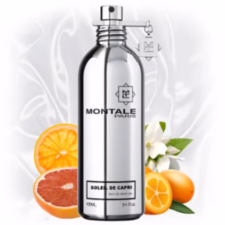 Флакон на Montale Soleil de Capri – нишов цитрусов парфюм с ярък и свеж дизайн