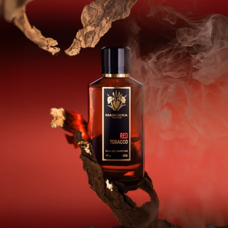 Детайлен изглед на флакона Mancera Red Tobacco