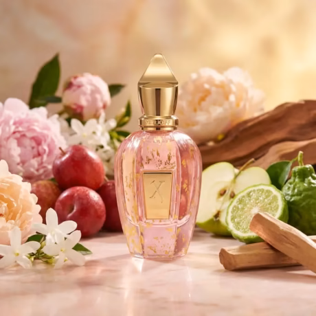 Xerjoff 17/17 Elle Anniversary оригинален нишов аромат върху стилен фон