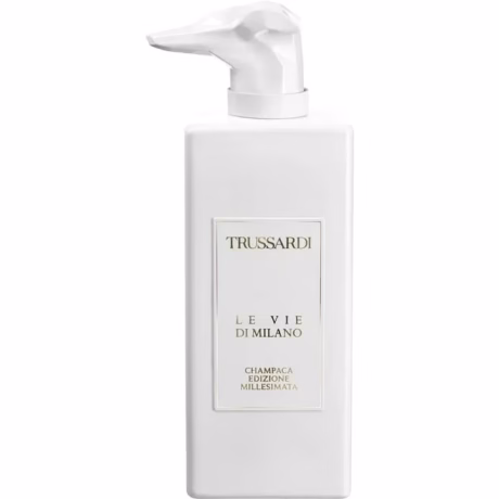 Trussardi Champaca Edizione Millesimata унисекс парфюм с елегантен флакон и луксозен дизайн