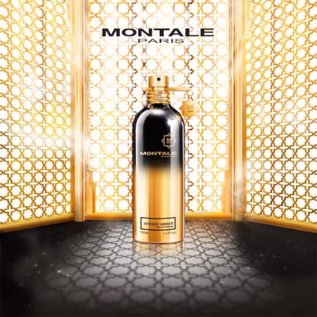 Montale Intense Amber с елегантен метален флакон и премиум дизайн