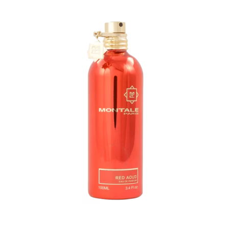 Montale Red Aoud парфюмна вода в емблематичния метален червен флакон на Montale.