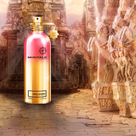 Montale Aoud Legend с елегантен метален флакон и премиум дизайн