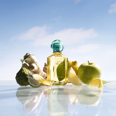 Chopard Happy Lemon Dulci – елегантен флакон с жълт дизайн и свежо излъчване
