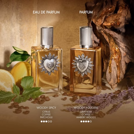 Dolce & Gabbana Devotion Pour Homme Parfum мъжки парфюм – елегантен флакон с черен и златист дизайн