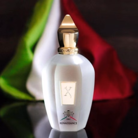 Детайлен изглед на флакона Xerjoff XJ 1861 Renaissance