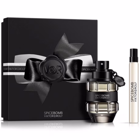 Комплект Viktor & Rolf Spicebomb EDT 50 ml + EDT 10 ml – мъжки парфюм с емблематичен дизайн.