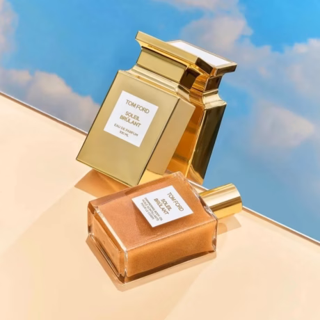 Tom Ford Soleil Brûlant оригинален парфюм с черен мед и портокалов цвят