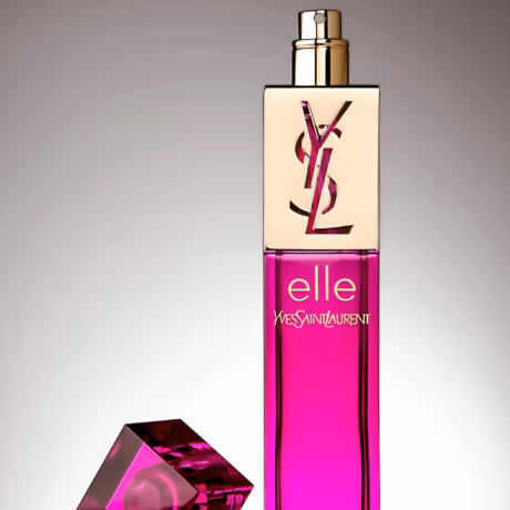 Yves Saint Laurent Elle EDP – елегантен дамски парфюм с розов флакон.