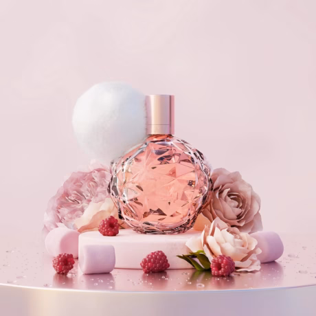 Ariana Grande Ari Eau de Parfum – дамски парфюм в елегантен флакон с пухкав помпон